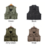 Korean Fishing Vest Quick Dry Fish Vest Breathable Material Fishing Jacket Outdoor Sport Survival Utility Safety Waistcoat