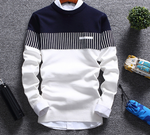 Mountainskin New Men's Autumn Winter Pullover Wool Slim Fit Knitted Sweater Striped Mens Brand Clothing Casual Pull Homme SA752